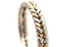 Edwardian 15ct Gold & Platinum Illusion Wedding Ring