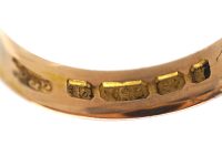 Victorian 15ct Gold Signet Ring with Kite Shaped Bloodstone