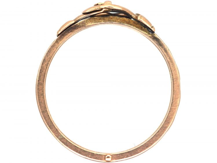 Victorian 15ct Gold Fede Ring