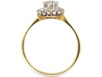 18ct Gold, Brilliant Cut Diamond Cluster Ring