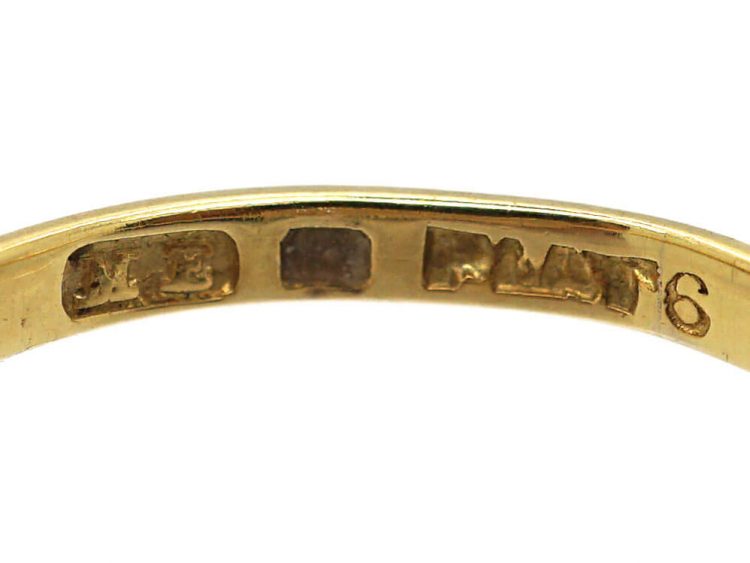Edwardian 18ct Gold & Platinum, Pave Set Diamond Cluster Ring