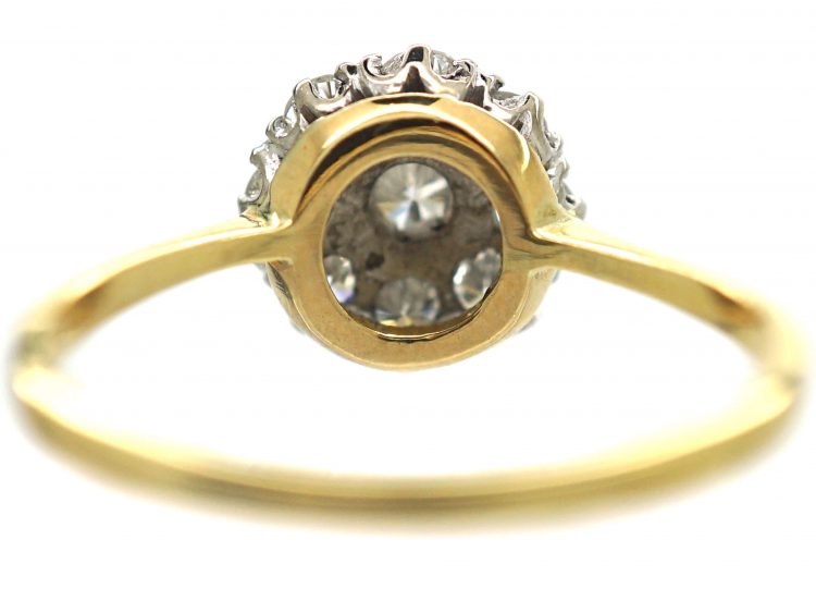 18ct Gold, Brilliant Cut Diamond Cluster Ring