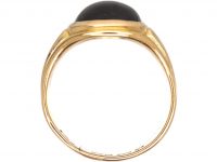 Victorian 15ct Gold & Cabochon Garnet Ring