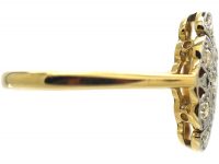 Art Deco 18ct Gold & Platinum, Diamond Ring