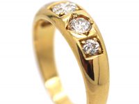Victorian 18ct Gold Five Stone Diamond Ring