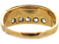 Victorian 18ct Gold Pearl & Diamond Ring