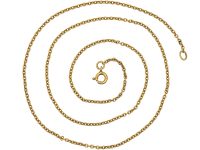 9ct Gold Fine Trace Link Chain