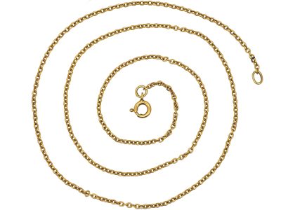 9ct Gold Fine Trace Link Chain