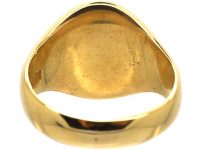 Victorian 18ct Gold & Bloodstone Signet Ring with Griffin Intaglio
