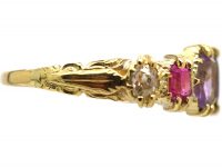 Regency 15ct Gold, Ring set with Gem Stones That Spell Regard