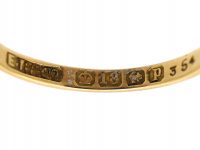Edwardian 18ct Gold & Diamond Daisy Cluster Ring