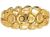 Edwardian 18ct Gold Keeper Ring