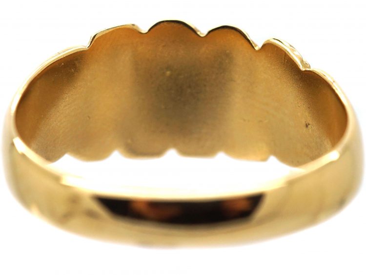 Edwardian 18ct Gold Keeper Ring