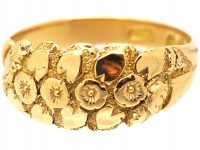 Edwardian 18ct Gold Keeper Ring