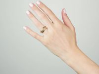Edwardian 18ct Gold Keeper Ring