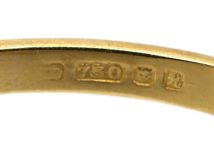 18ct Gold, Three Stone Diamond Ring