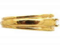 18ct Gold Ring set with a Diamond by Boucheron