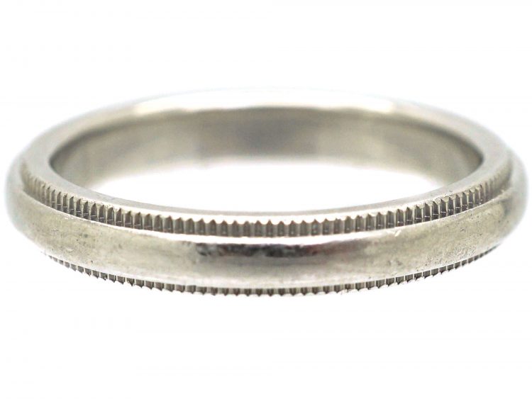 Platinum Wedding Band by Tiffany