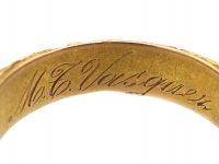 Early 20th Century 18ct Gold Wedding Ring with Repoussé Decoration