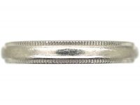 Platinum Wedding Band by Tiffany
