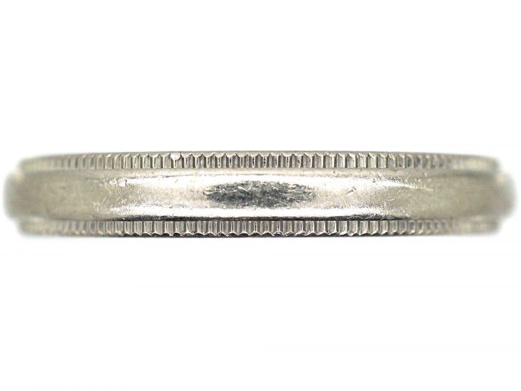 Platinum Wedding Band by Tiffany