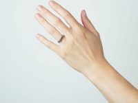 Regency 18ct Gold Ring Spelling Dearest