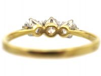18ct Gold, Three Stone Diamond Ring