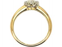 Edwardian 18ct Gold & Diamond Solitaire Ring