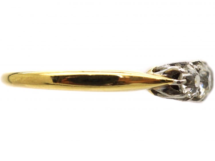 Early 20th Century 18ct Gold, Five Stone Diamond Ring