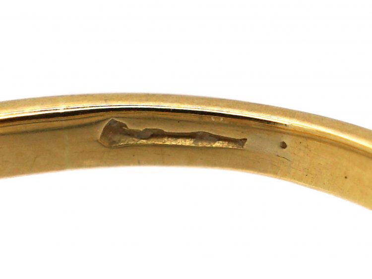 Edwardian 18ct Gold, Five Stone Diamond Ring