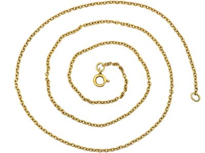 9ct Gold Narrow Chain