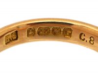 22ct Gold Wedding Ring Assayed in 1931