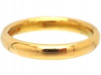 22ct Gold Wedding Ring Assayed in 1951