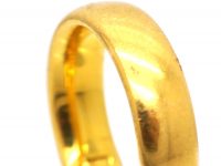 22ct Gold Wedding Ring Assayed in 1918