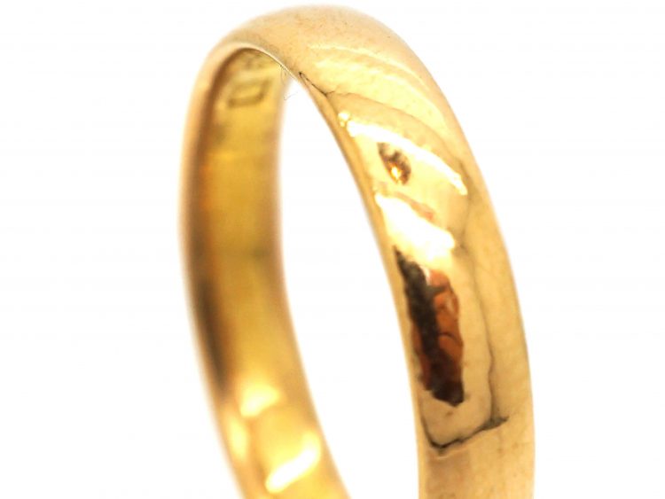 22ct Gold Wedding Ring Assayed in 1934