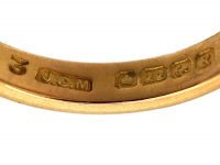 22ct Gold Wedding Band Assayed in 1941