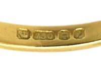 18ct Gold, Three Stone Diamond Ring