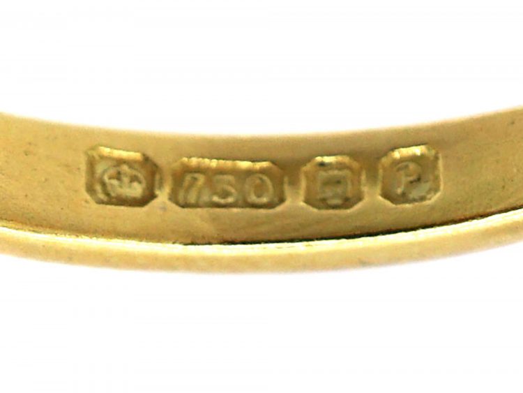 18ct Gold, Three Stone Diamond Ring