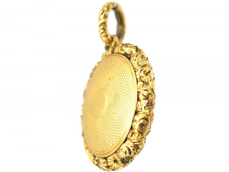 Georgian 15ct Gold Vinaigrette Locket