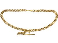 Victorian Silver Gilt Albert Chain