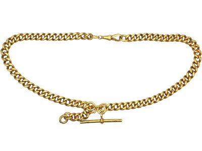 Victorian Silver Gilt Albert Chain