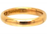 22ct Gold Wedding Ring Assayed in 1931