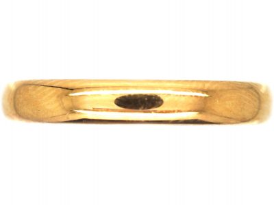 22ct Gold Wedding Band Assayed in 1938