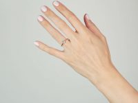 18ct Gold, Diamond Solitaire Ring