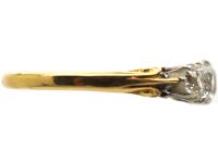 Edwardian 18ct Gold, Five Stone Diamond Ring