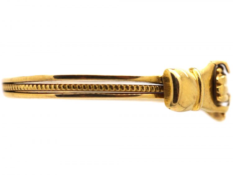 Victorian 18ct Gold Fede Ring