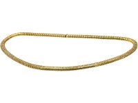Victorian 15ct Gold Snake Chain
