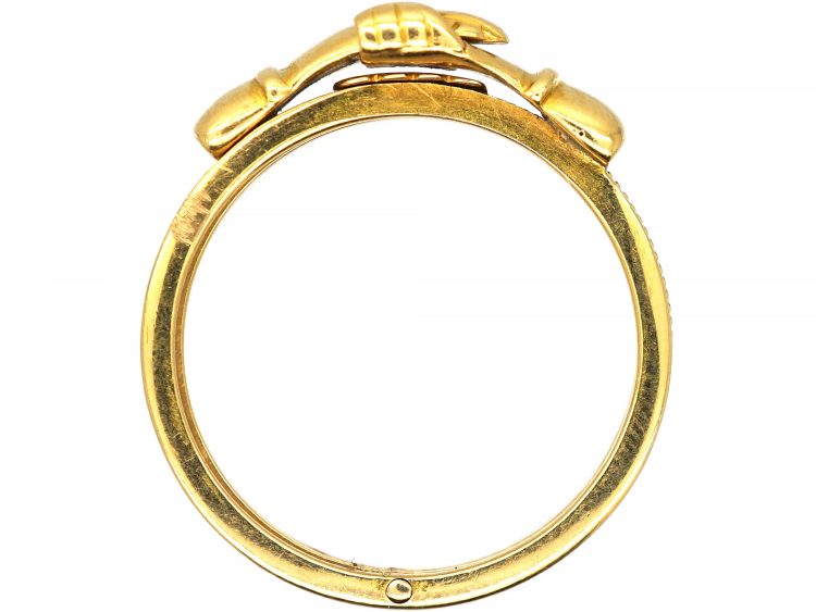 Victorian 18ct Gold Fede Ring