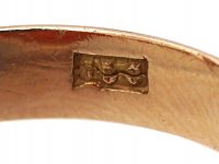 Edwardian 15ct Gold Carnelian Ring with Intaglio of Hellenistic Attic Helmeted Warrior