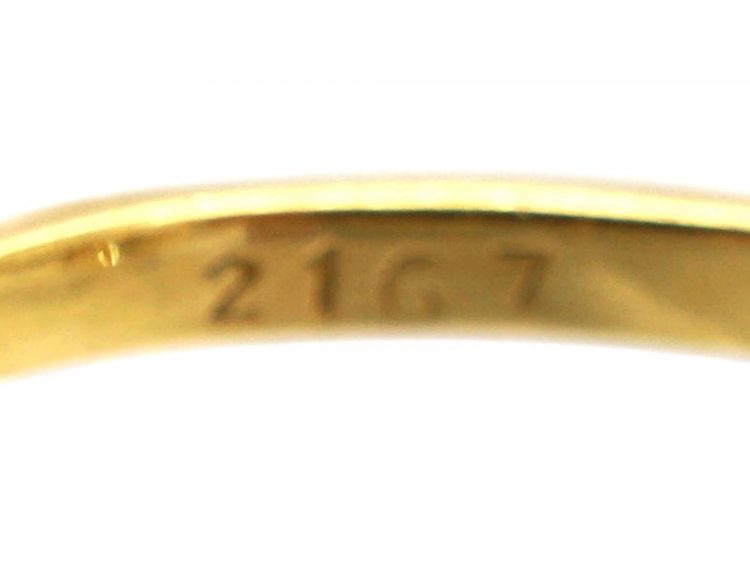 Edwardian 18ct Gold & Platinum, Diamond Four Stone Ring